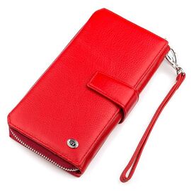Купить Кошелек женский ST Leather 18456 (SТ228) очень красивый Красный, фото , характеристики, отзывы