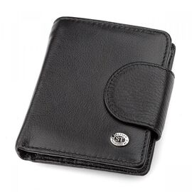 Купить Кошелек женский ST Leather 18497 (ST415) кожаный Черный, Черный, фото , характеристики, отзывы