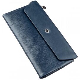 Придбати Чудовий гаманець-клатч для жінок ST Leather 18843 Синій, image , характеристики, відгуки