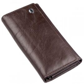 Придбати Жіночий гаманець-візитниця ST Leather 18878 Коричневий, image , характеристики, відгуки