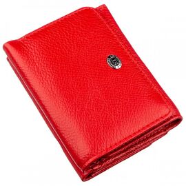 Придбати Яскравий компактний жіночий гаманець ST Leather 18892 Червоний, image , характеристики, відгуки