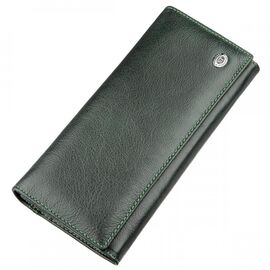 Купить Кошелек для женщин с внешним отделением ST Leather 18900 Зеленый, Зеленый, фото , характеристики, отзывы
