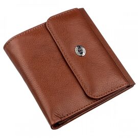 Придбати Жіноче портмоне з монетницьою ST Leather 18917 Коричневий, image , характеристики, відгуки