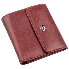 Купить Небольшой женский бумажник с монетницей ST Leather 18920 Бордовый, фото , характеристики, отзывы