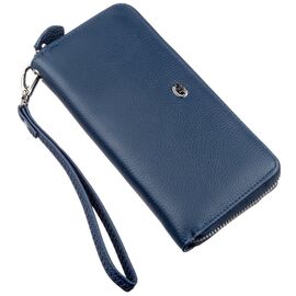Купить Небольшой женский клатч ST Leather 18929 Синий, Синий, фото , характеристики, отзывы