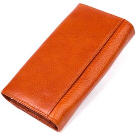 Купить - Кошелек горизонтальный женский кожаный BALIYA 18971 Оранжевый, Оранжевый, фото , характеристики, отзывы