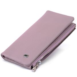 Придбати - Вертикальний гаманець на кнопці жіночий ST Leather 19206 Ліловий, image , характеристики, відгуки
