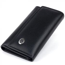 Придбати Ключниця-гаманець жіноча ST Leather 19221 Чорна, image , характеристики, відгуки