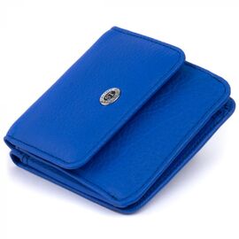 Придбати Маленький гаманець на кнопці жіночий ST Leather 19234 Синій, image , характеристики, відгуки