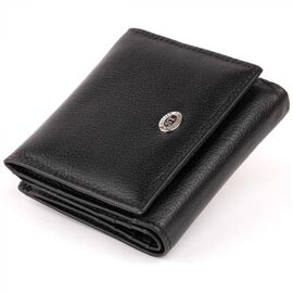 Купить Компактный кошелек женский ST Leather 19256 Черный, фото , характеристики, отзывы