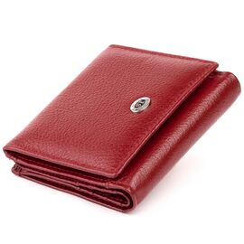 Купить Компактный кошелек женский ST Leather 19257 Бордовый, фото , характеристики, отзывы