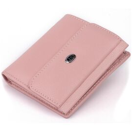 Придбати Маленький гаманець з автономною монетницьою жіночий ST Leather 19265 Рожевий, image , характеристики, відгуки