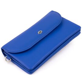 Придбати Клатч зі шкіри жіночий ST Leather 19319 Синій, image , характеристики, відгуки