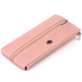 Купить Ключница-кошелек с кармашком женская ST Leather 19353 Розовая, фото , характеристики, отзывы