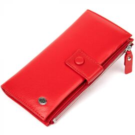 Придбати Яскравий жіночий гаманець-клатч ST Leather 19374 Червоний, image , характеристики, відгуки