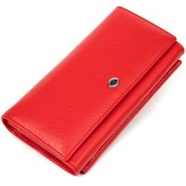 Купить - Классический женский кошелек ST Leather 19376 Красный, фото , характеристики, отзывы