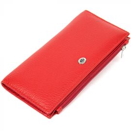 Придбати Жіночий шкіряний гаманець ST Leather 19381 Червоний, image , характеристики, відгуки