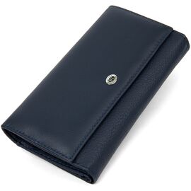 Купить - Женский кошелек ST Leather 19387 Темно-синий, фото , характеристики, отзывы