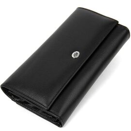 Придбати Універсальний жіночий гаманець ST Leather 19388 Чорний, image , характеристики, відгуки
