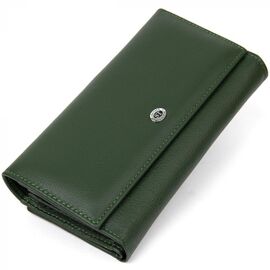 Купить Оригинальный женский кошелек ST Leather 19389 Зеленый, фото , характеристики, отзывы