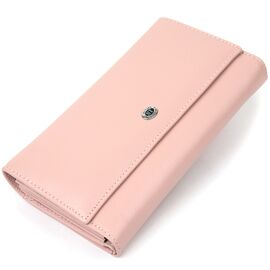 Купить Вместительный женский кошелек ST Leather 19390 Розовый, фото , характеристики, отзывы