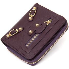 Купить - Кожаный женский кошелек Guxilai 19396 Фиолетовый, фото , характеристики, отзывы