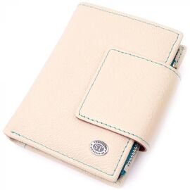 Придбати Оригінальне портмоне для жінок із натуральної шкіри ST Leather 19451 Білий, image , характеристики, відгуки