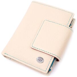 Купить Оригинальное портмоне для женщин из натуральной кожи ST Leather 19451 Белый, фото , характеристики, отзывы