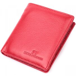 Придбати Яскравий жіночий гаманець із натуральної шкіри ST Leather 19465 Червоний, image , характеристики, відгуки