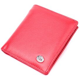 Придбати Яскрава модель гаманця з натуральної шкіри ST Leather 19475 Червоний, image , характеристики, відгуки