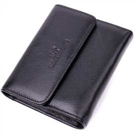 Придбати Жіночий гаманець з монетницею з натуральної шкіри ST Leather 19494 Чорний, image , характеристики, відгуки
