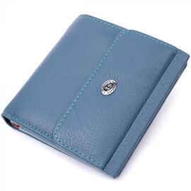 Придбати Стильний жіночий гаманець середнього розміру ST Leather 19497 Бірюзовий, image , характеристики, відгуки