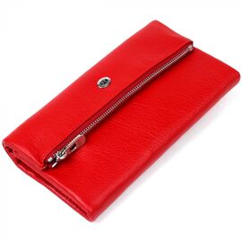 Придбати Жіночий шкіряний гаманець ST Leather 20091 Червоний, image , характеристики, відгуки