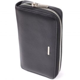 Купить Женский кошелек на одно отделение из зернистой натуральной кожи Tony Perotti 20863_1 (3622 nero) Черный, фото , характеристики, отзывы