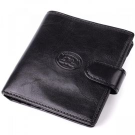 Придбати Стильный кошелек унисекс из глянцевой натуральной кожи Tony Perotti 20885_1 (1256 nero) Черный, image , характеристики, відгуки