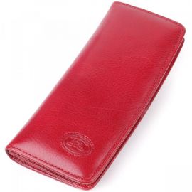 Придбати Стильный женский бумажник из глянцевой натуральной кожи Tony Perotti 20895_1 (2701Z rosso) Красный, image , характеристики, відгуки