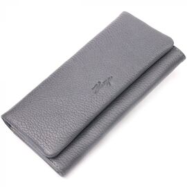 Придбати Стильний жіночий гаманець із натуральної шкіри KARYA 21024 Сірий, image , характеристики, відгуки