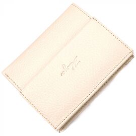Придбати Компактний жіночий гаманець на магніті з натуральної шкіри KARYA 21189 Молочний, image , характеристики, відгуки
