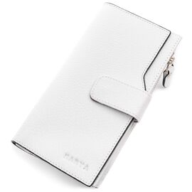 Купить Красивое женское портмоне из натуральной кожи KARYA 21334 Белый, фото , характеристики, отзывы