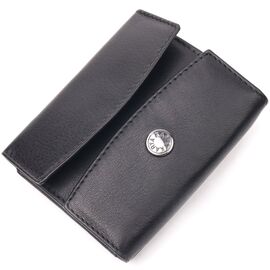 Купить - Очень необычный женский кошелек из натуральной кожи KARYA 21339 Черный, фото , характеристики, отзывы