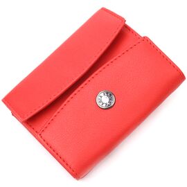 Купить - Оригинальный женский кошелек из натуральной кожи KARYA 21340 Красный, фото , характеристики, отзывы