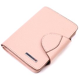 Купить - Превосходный женский кошелек из натуральной кожи KARYA 21348 Розовый, фото , характеристики, отзывы