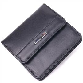 Купить Компактный женский кошелек из натуральной гладкой кожи KARYA 21432 Черный, фото , характеристики, отзывы