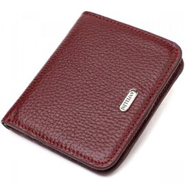 Придбати Ідеальний жіночий гаманець невеликого розміру з натуральної шкіри CANPELLINI 21802 Бордовий, image , характеристики, відгуки