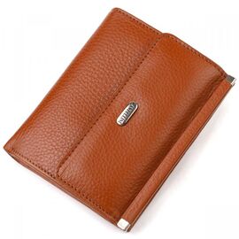 Придбати Зручний гаманець для жінок середнього розміру з натуральної шкіри CANPELLINI 21811 Коричневий, image , характеристики, відгуки