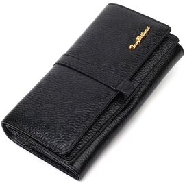 Придбати Класичний жіночий гаманець з великою кількістю відділень із натуральної шкіри Tony Bellucci 21961 Чорний, image , характеристики, відгуки