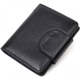 Придбати Жіночий гаманець із натуральної шкіри в класичному чорному кольорі Tony Bellucci 21987 Чорний, image , характеристики, відгуки