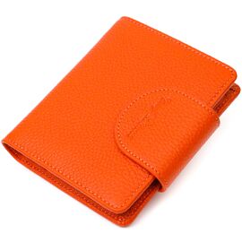 Купить - Неповторимый женский кошелек из натуральной кожи Tony Bellucci 22064 Оранжевый, фото , характеристики, отзывы