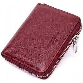 Купить Практичный кошелек для женщин из натуральной кожи ST Leather 22450 Бордовый, фото , характеристики, отзывы