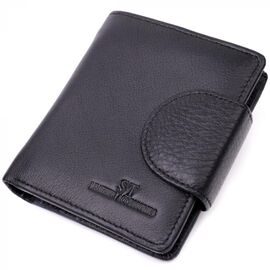 Купить Надежный кошелек для женщин вертикального типа из натуральной кожи ST Leather 22451 Черный, фото , характеристики, отзывы